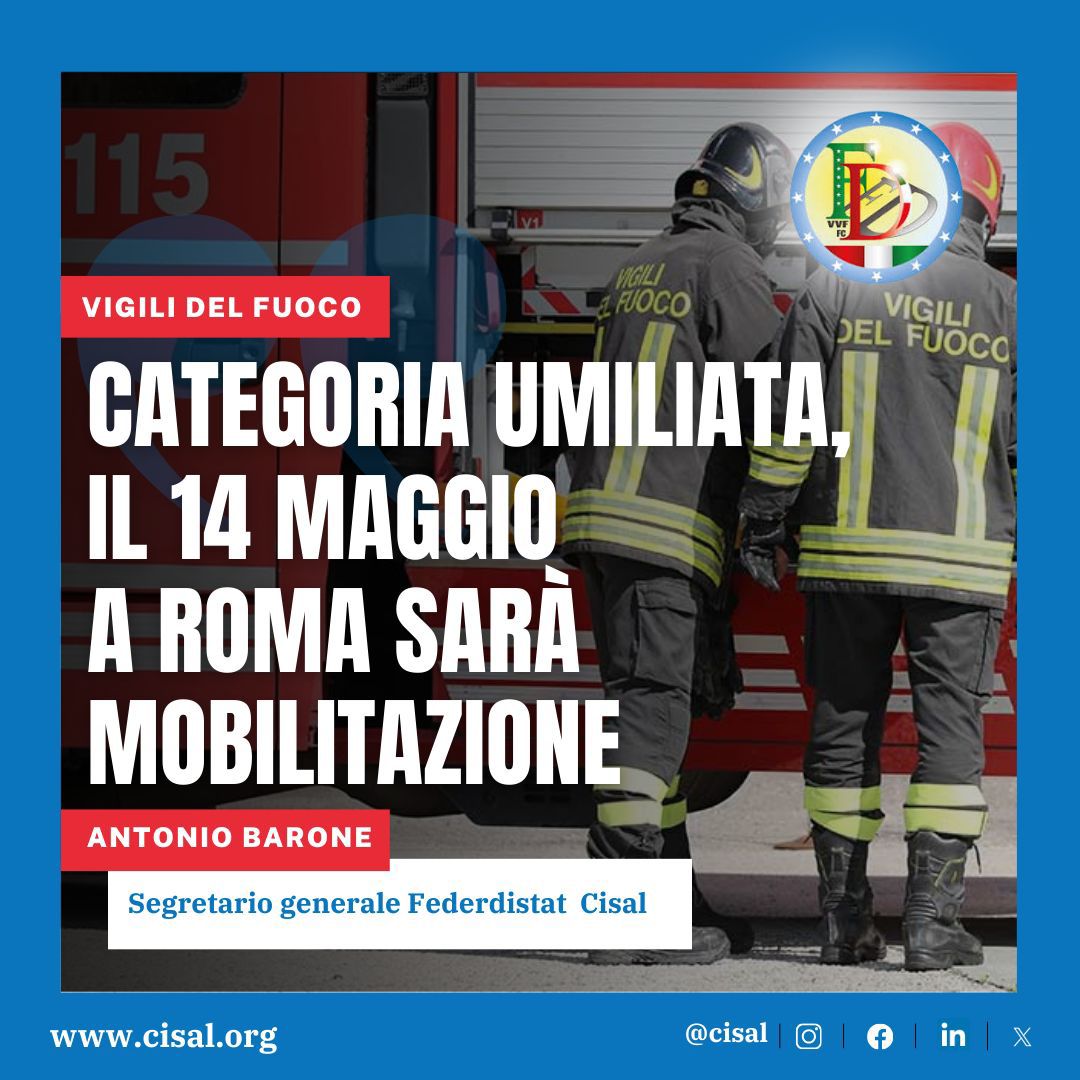 Mobilitazione Federdistat Cisal Il Maggio A Roma Federdistat Vv F